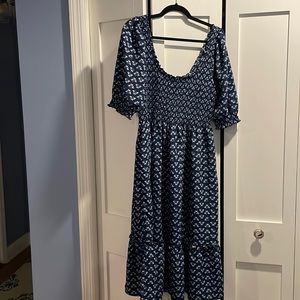 Hill house Louisa Crepe Nap Dress Size XL